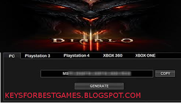 Diablo 3 pc key
