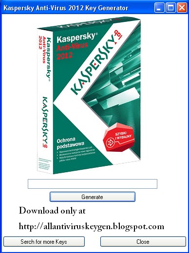 Kaspersky Antivirus 2011 Key Generator